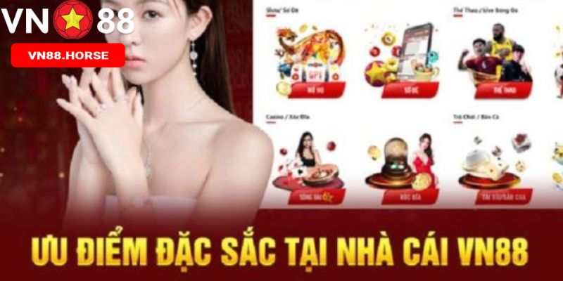 Tính năng tiêu biểu tại sảnh cược VN88